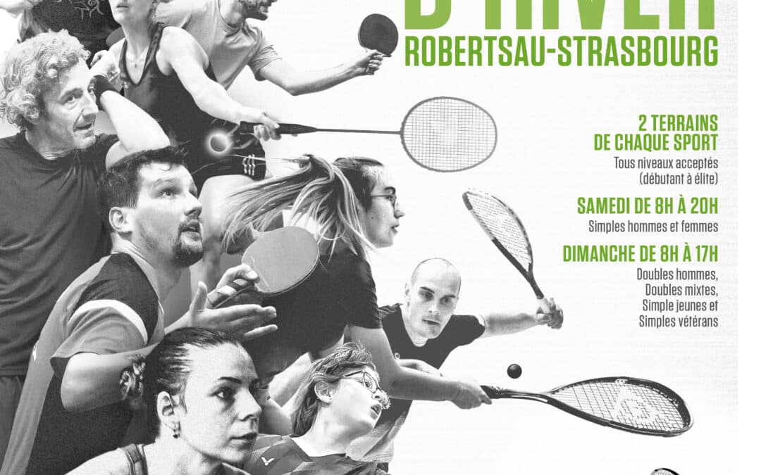 Préparez vos raquettes